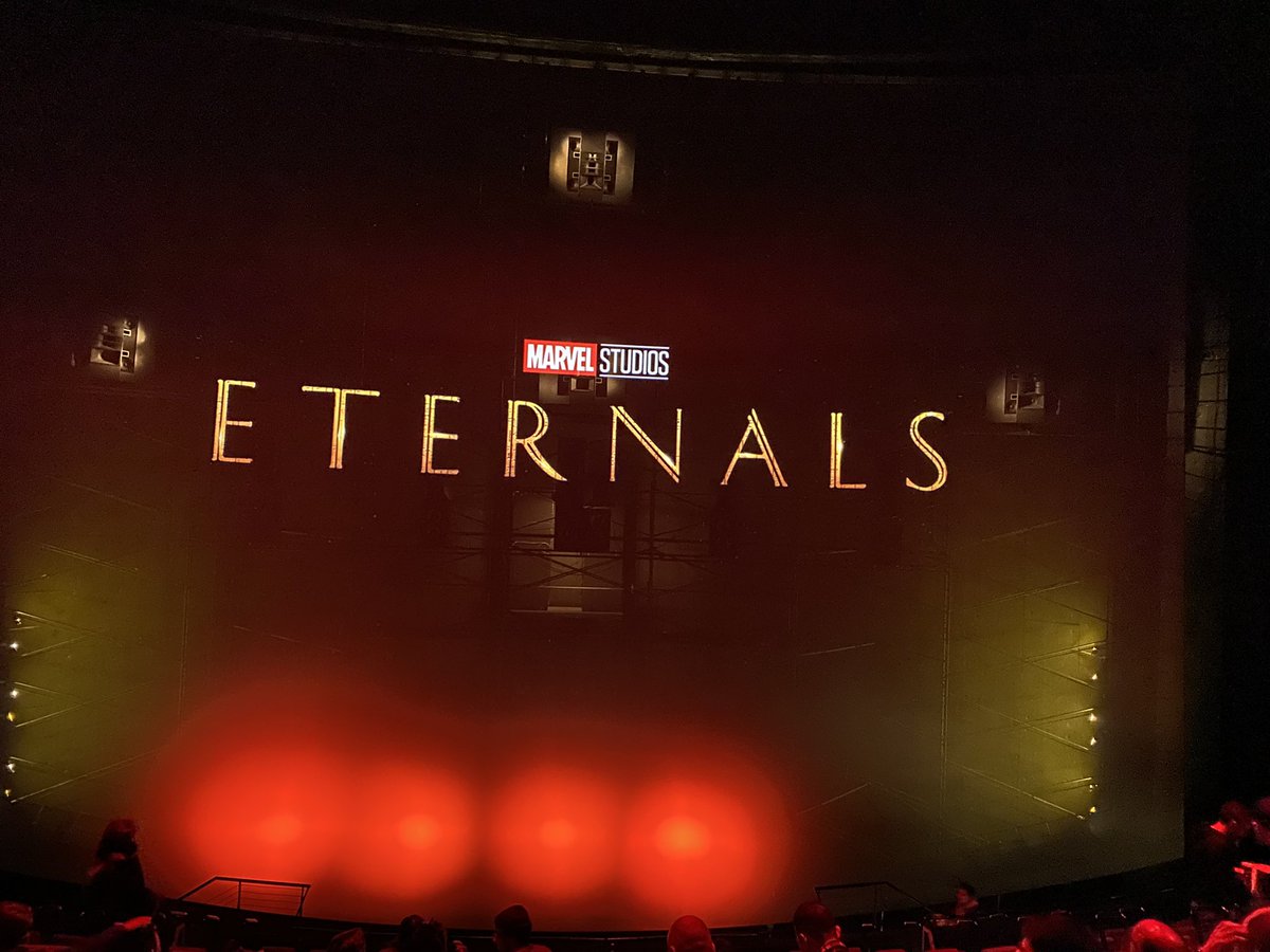 weevic18's tweet photo. Thought I might as well see one of the most poorly reviewed MCU films on the biggest, most expensive screen in London! 😳#uttermuppet #atleastseatiscomfy #largecoffeeneeded https://t.co/QCrJbhjhyN
