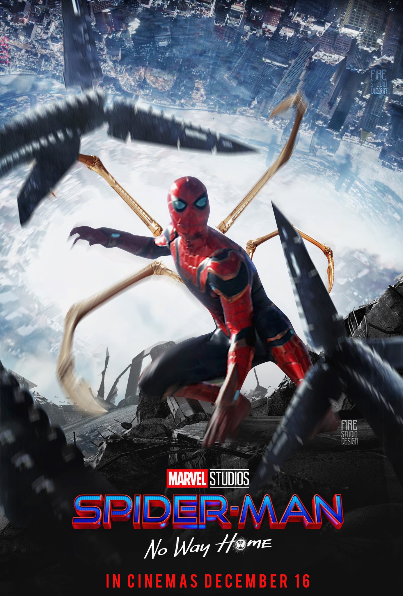 Poster for Spiderman Far From Home — Fro Design Company