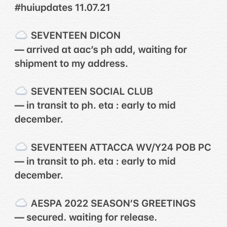 seokhuisoon's tweet photo. [#huiupdates] MASS UPDATE 
— nov. 7, 2021. https://t.co/3tbBi5PWix