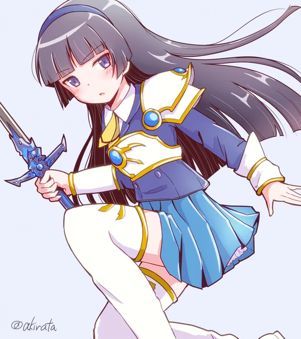 あとレイアースの話をしたついでにいつぞやにワンドロで海ちゃん猫を描いたのを思い出しましたので召喚

#俺妹 #黒猫 #瑠璃先輩 