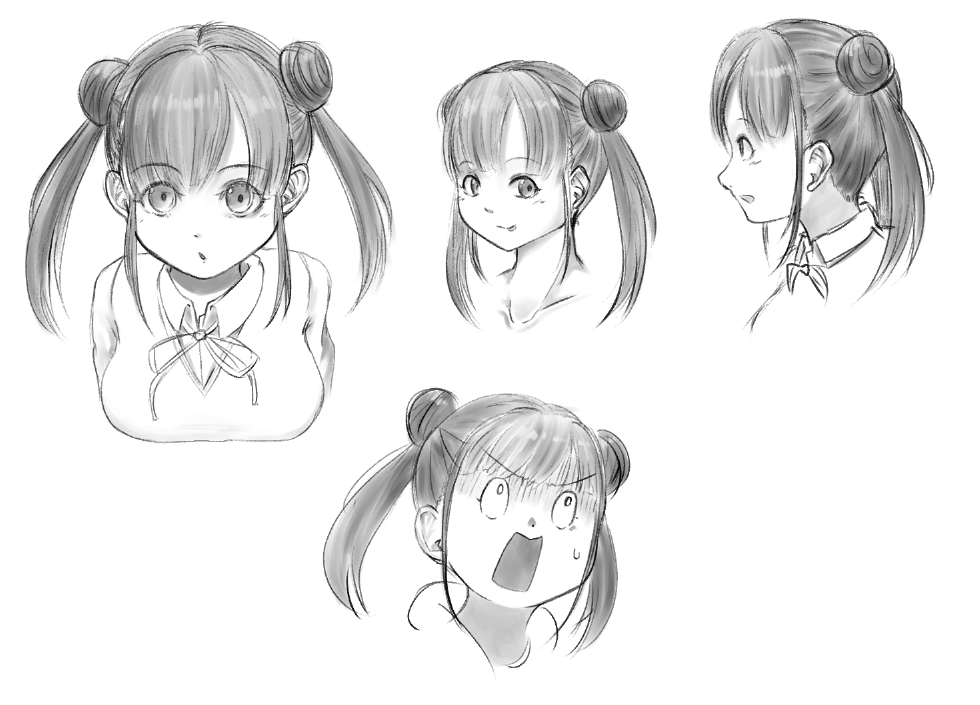 Shina_YSK's tweet photo. ペンタブを1億年ぶりに握ったら何も描けなかったのでとりあえず何も考えずに描いた智代子です。 https://t.co/zWrtMurAli