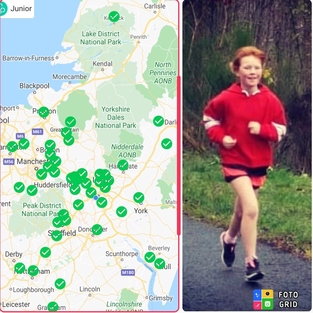 petenewinn's tweet photo. @parkrunUK Mollys 50th different Junior parkrun venue at The station yard today..what started as a way to not worry about times and enjoy running has developed in to 50 amazing adventures ran by 50 teams of amazing folk..so many castles, forts, parks, hills and smiles! on to the next!!🏃🏼‍♀️👨‍👧 https://t.co/466ios6Q7Z