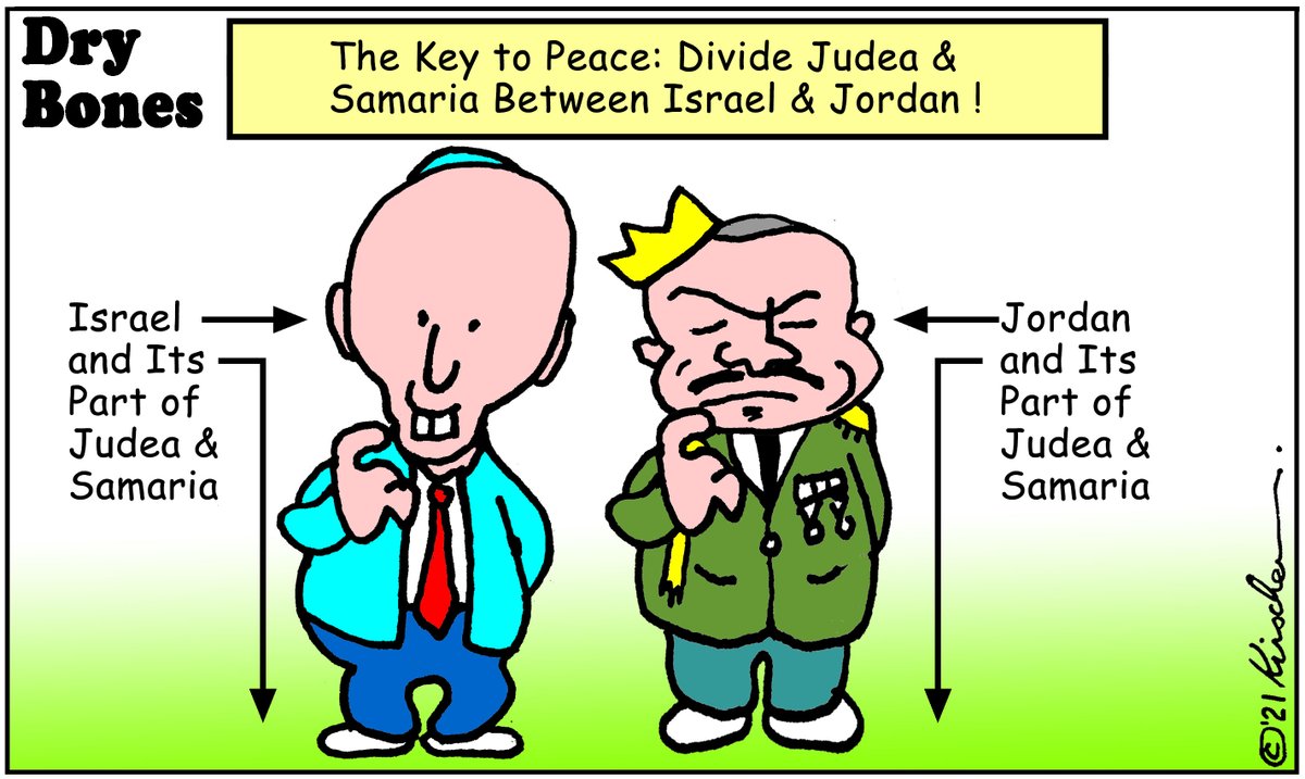 drybonescartoon's tweet photo. The Simple Israel Jordan solution
#Judea #Samariah #Israel #Jordan https://t.co/Hf21LbLXIy