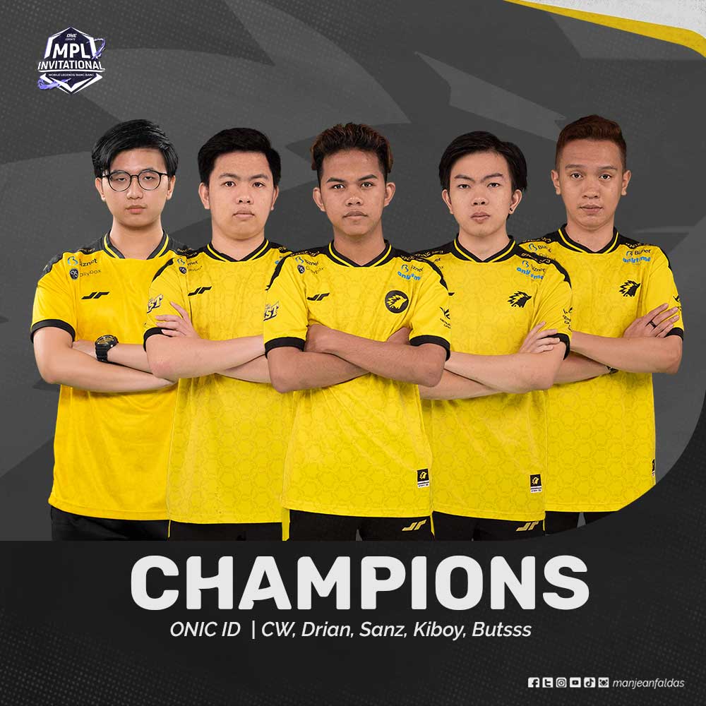 manjeanfaldas's tweet photo. Congrats @onic_esports ! GGWP!!!! Yi SANZ Shin
#mpliletsgo #Respect https://t.co/nNXwfTqLqT