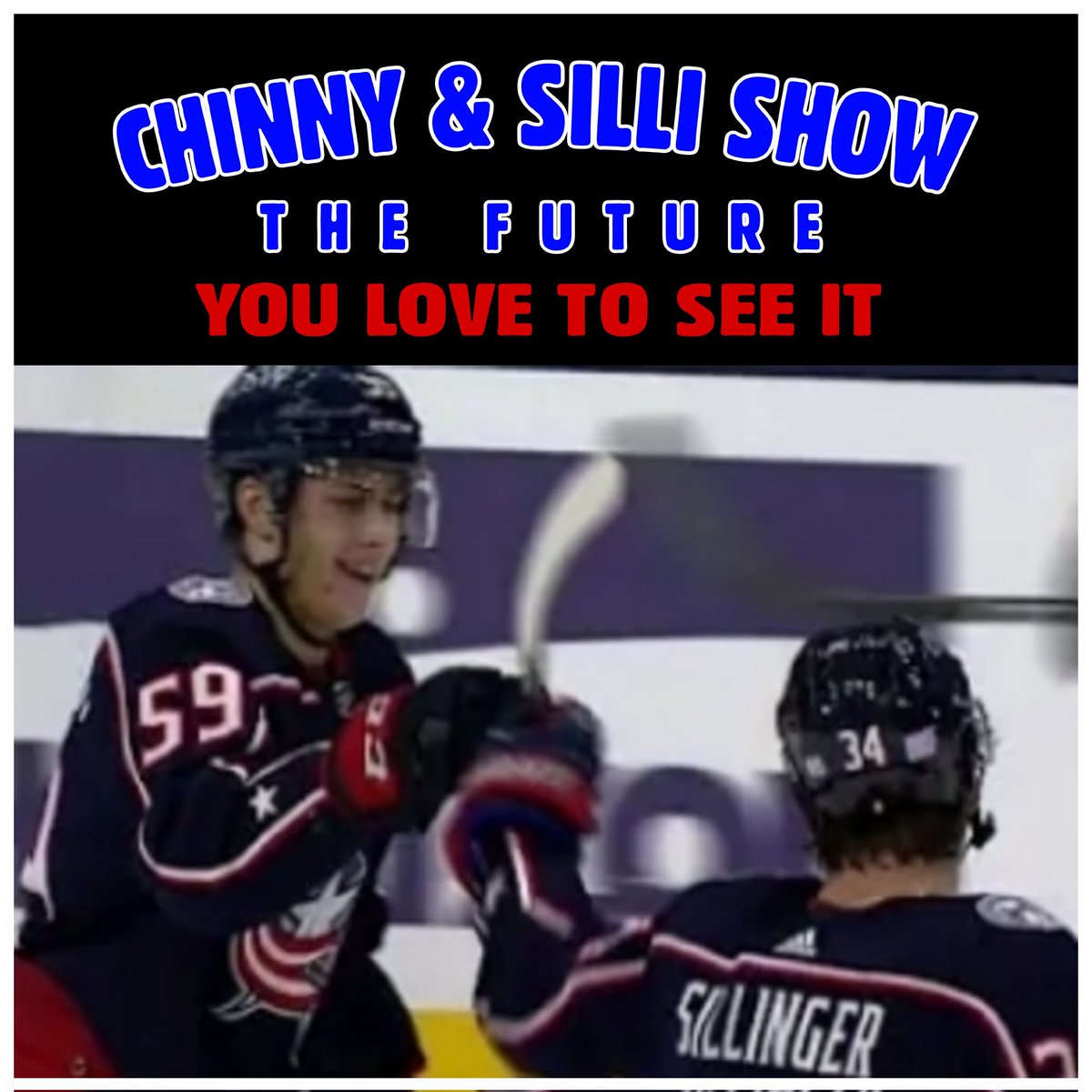 SportsCbus's tweet photo. Chinny &amp; Silli Show
#CBJ #Chinakhov #Sillinger 
#Chinny #Silli https://t.co/T9nvj2Z0p5