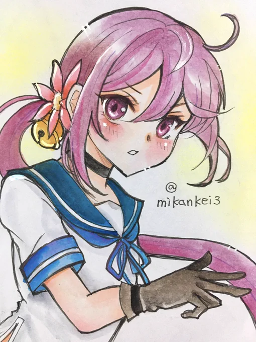 曙 改二です♪ 1930年11月7日進水! #艦これ版深夜の真剣お絵描き60分一本勝負 #艦これ版真剣お絵描き60分一本勝負_20211107 #曙 #艦これ #曙進水日 