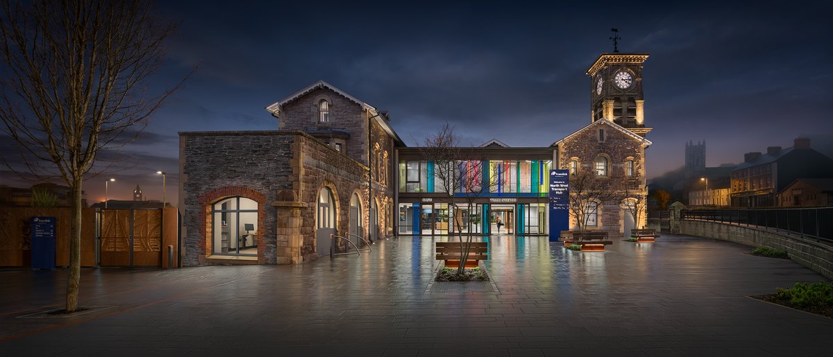Translink_NI's tweet photo. The North West Transport Hub has been shortlisted for an EU REGIOSTARS Award! ๐
You can vote online at https://t.co/breHjvVcH7 until 15th November! #NWTH @deptinfra @SEUPB
@dcsdcouncil @SustransNI @Farrans_UKI https://t.co/0YwNus0Hgg