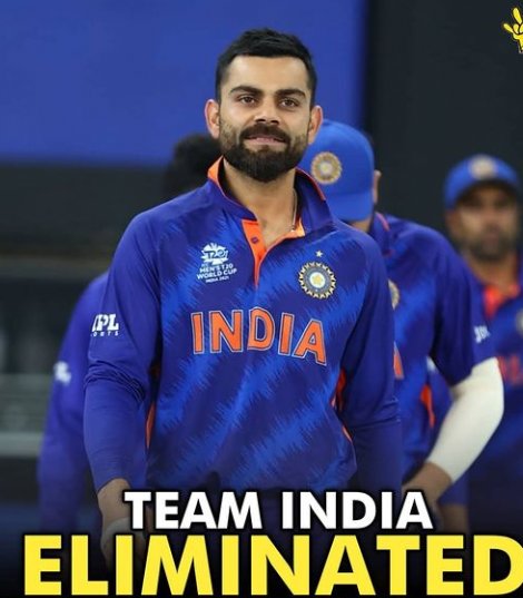cric8talks's tweet photo. 💔It's official now 😣 #AFGvNZ #TeamIndia https://t.co/vGcMGE6EG9