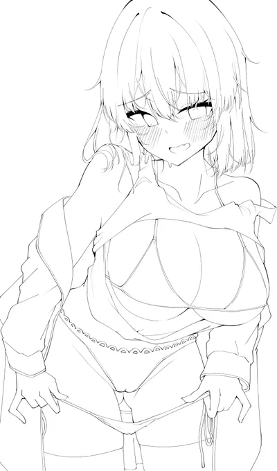 #ガルパン
ホシノさんです。また仕上げます。 