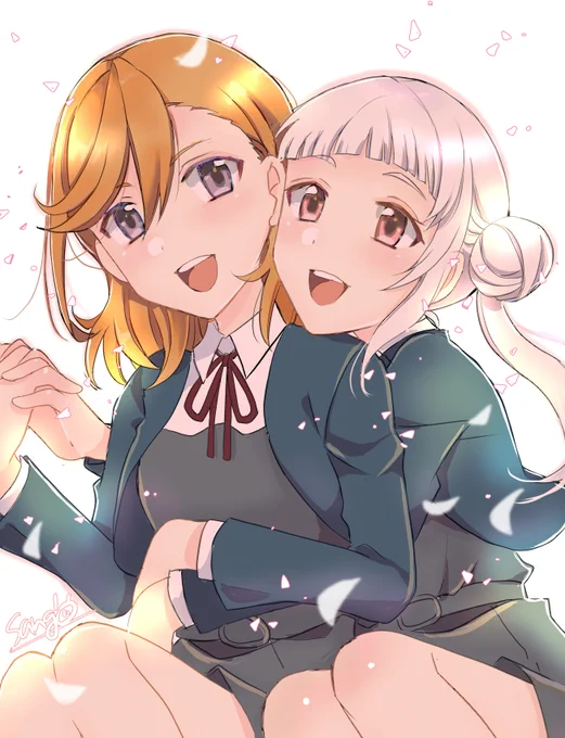 ちぃかの。かのちぃ?くそでか感情大好きです。#Liella #ラブライブスーパースター 
