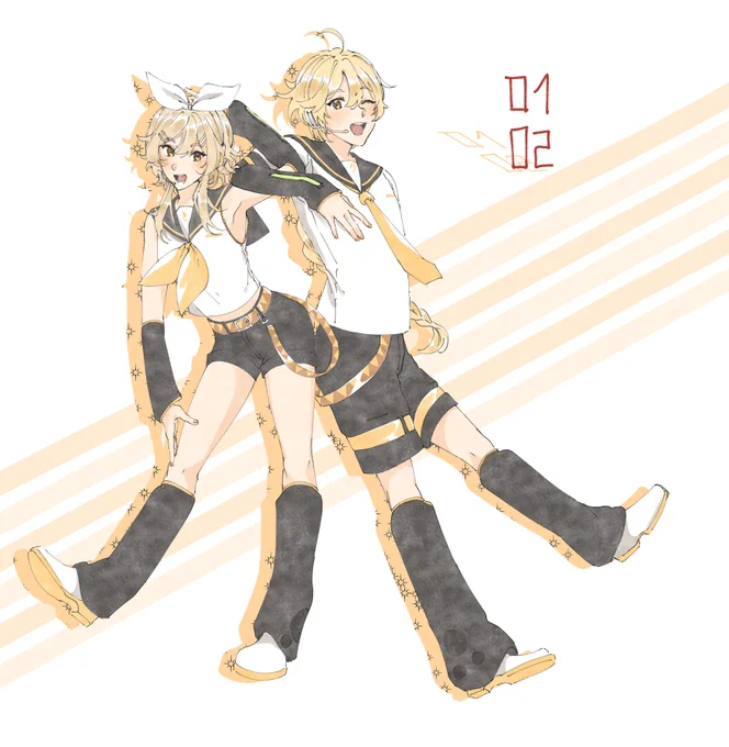 kagamine lumine and aether 