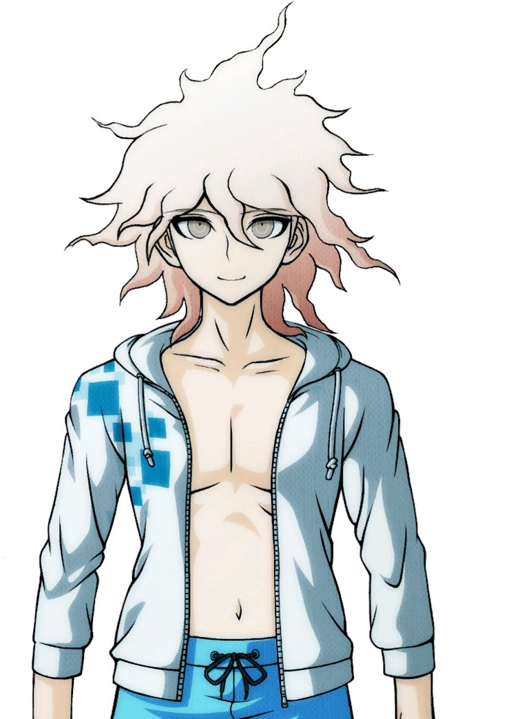 OperaVersailles's tweet photo. New Nagito's sprites in Danganronpa S: Ultimate Summer Camp ! 
#danganronpa #狛枝凪斗 https://t.co/BziymyMekW