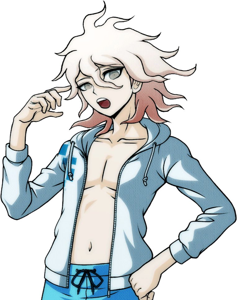 OperaVersailles's tweet photo. New Nagito's sprites in Danganronpa S: Ultimate Summer Camp ! 
#danganronpa #狛枝凪斗 https://t.co/BziymyMekW