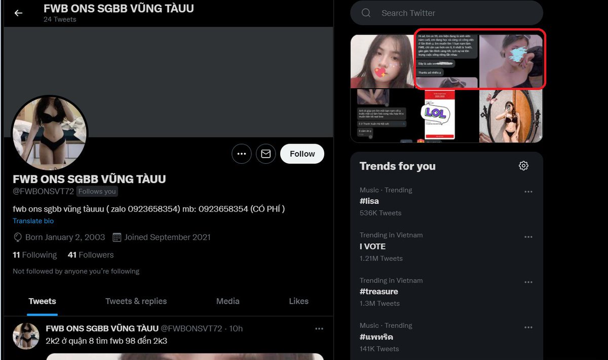 FWB/ONS SAI GON tweet media