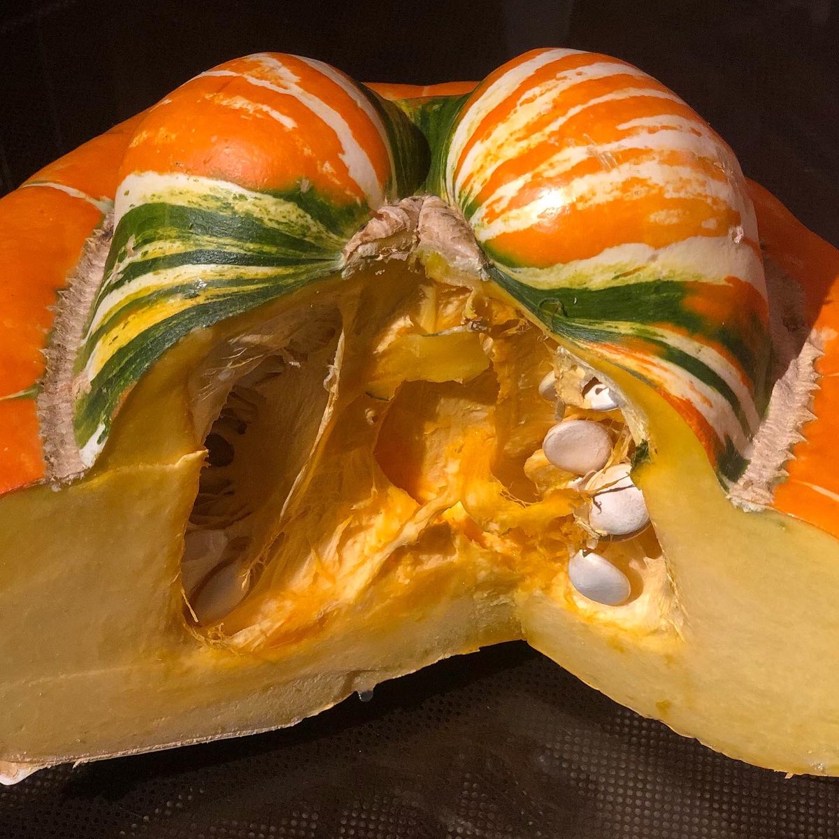 STAHSCatering's tweet photo. Enjoyed using the Sultan Hat squash in some of our recipes this week. Although it is a bit scary looking. https://t.co/AR9tpYWl1b