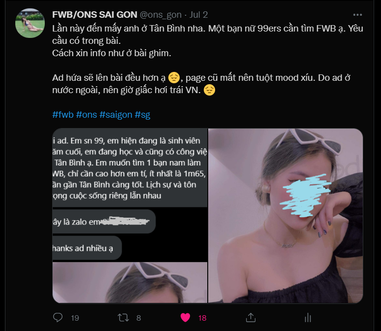 FWB/ONS SAI GON tweet media