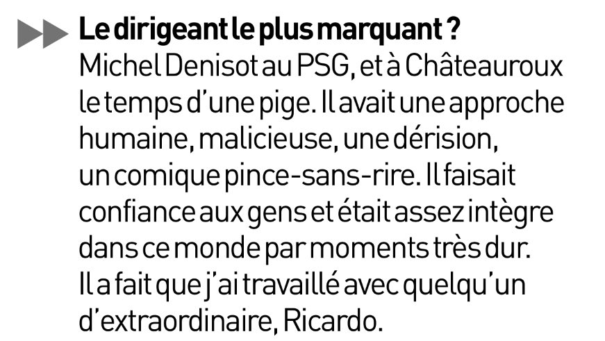 Mersivan's tweet photo. Quand Joël Bats parle de @michel_denisot dans @lequipe 💪⚽️🥅 https://t.co/L4CA6UI217