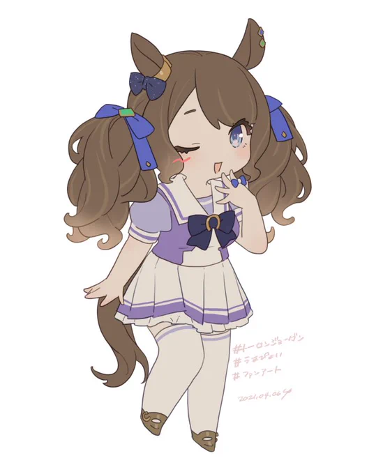 めでたいのでトーセンジョーダンくん再掲👐 #ウマ娘 