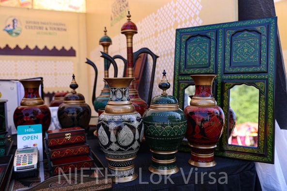 LokVirsa's tweet photo. Work of art. 
#lokmela2021 #NIFTH #Islamabad #MusicalNight #musiclover #Culture #traditional #filmfestival2021  #Pakistan #revivalofculture #artgallery #art #heritage #trending #trend #exhibition #artisans #punjab #sindh #Balochistan #Gilgit #KPK #AzadKashmir #Kashmir https://t.co/B6mMOg4VMJ