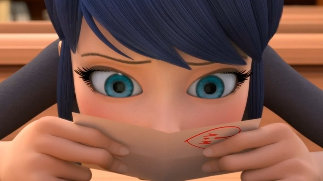 lady_cl4ws's tweet photo. #MiraculousEpisode100
Canon? Canon es que Adrien y Marinette se enviaban tarjetitas de amor en plena clase https://t.co/rDAlIvwG0o