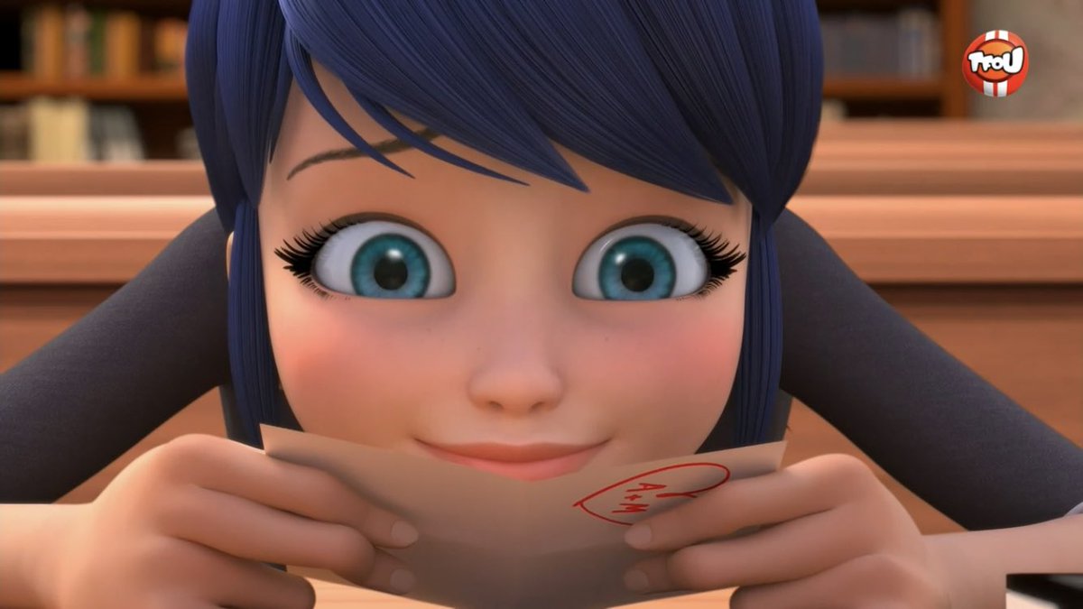 ExtraMiraculous's tweet photo. OF COURSE ADRIEN WOULD SEND HER LOVE LETTERS IN CLASS😭😭😭😭😍😍😍
#MLBS4Spoilers #MiraculousEpisode100 https://t.co/uPUGuTMo8U
