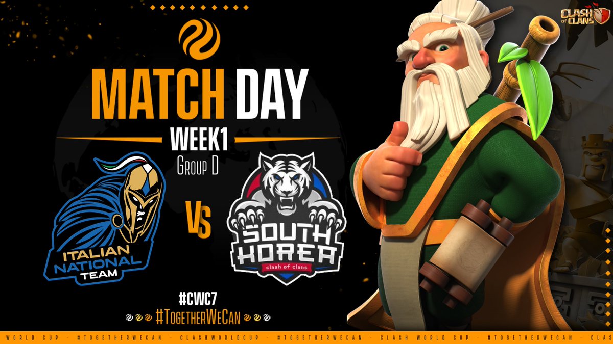 KingLoDo3's tweet image. ⚔️@ClashWorldCup⚔️

@ItalyCoC 🆚 @South_Korea_Coc 

📆07-11-2021 ⏰14:00 CET

🎥twitch.tv/king_lodo 🇮🇹🇪🇺

#CWC7 #ClashEsports