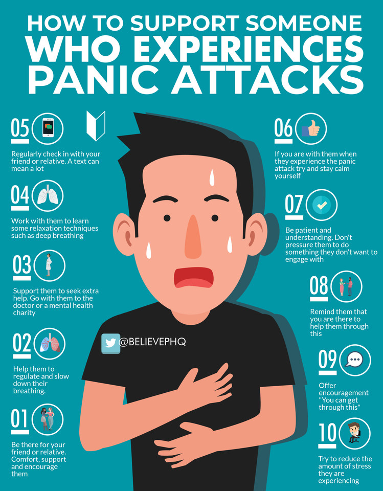 BelievePHQ's tweet photo. How to support someone who experiences panick attacks.
https://t.co/SiTQMZo6q2
#mentalhealth #mentalhealthawareness #mentalhealthawareness #wellbeing #mindfulness #panickattacks https://t.co/aaZ6Tfq86w