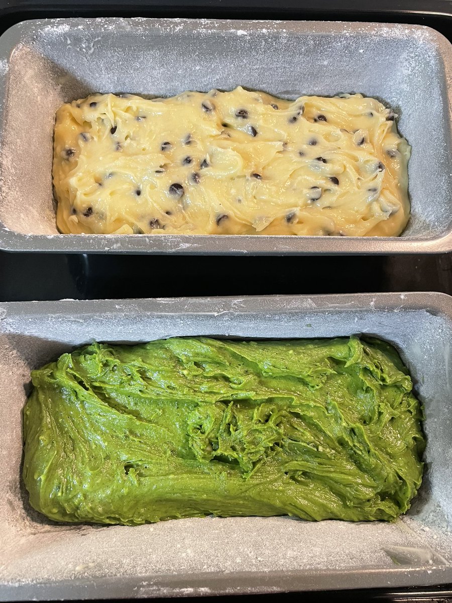 boningendiary's tweet photo. そんなわけでこれから #パウンドケーキ を焼きます🔥
#homemade
#poundcakes
#chocochipcake
#greenteacake
#homemadecakes
#抹茶
#お抹茶
#丸久小山園
#お抹茶ケーキ
#チョコチップケーキ
#ボーニンゲン
#きちやまきちこ。
#SNS映えしない
#ひとえに撮影者の腕の問題
#お菓子作り好きさんと繋がりたい https://t.co/xKb8uOSkN6