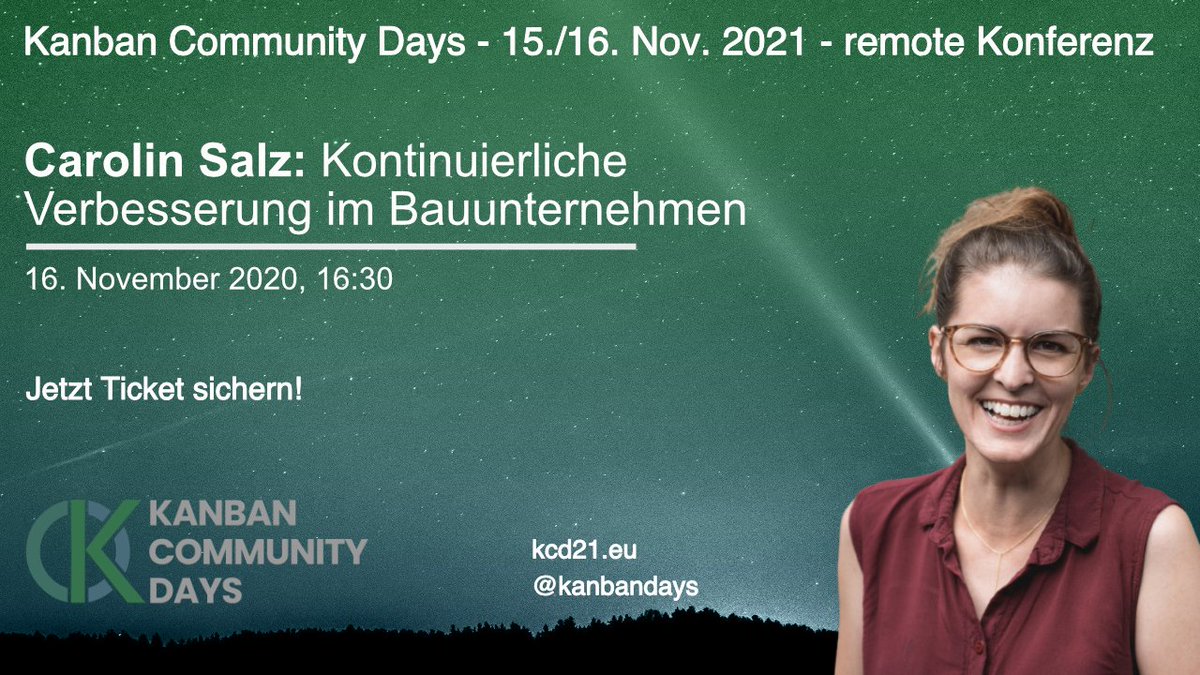 Auf den #KCD21 wird in die Hände gespuckt: <a href="/Salz_Caro/">Carolin Salz</a> bringt Kanban in die Bauwirtschaft. Ob Bob der Baumeister was an seinem Job ändern sollte? Sei am 15. und 16.11. remote dabei: Hole Dir jetzt Dein Ticket für die Kanban Community Days! kcd21.eu #Kanban #agile