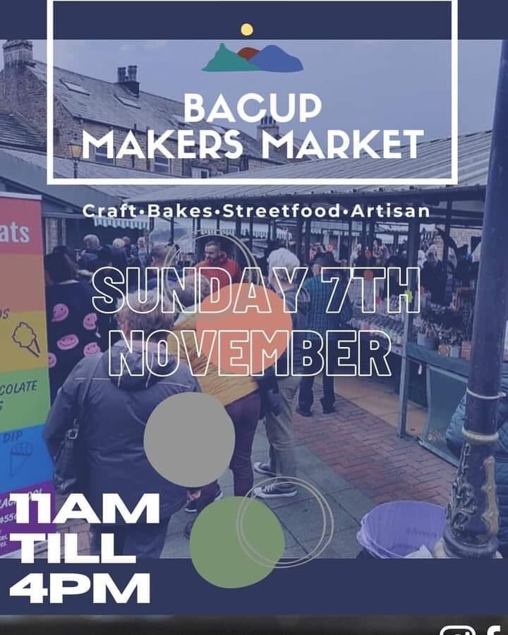 Rooey96's tweet image. Today #Bacup #supportlocal #supportmakers  hope to see you