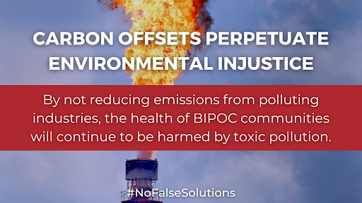 ciel_tweets's tweet photo. At #COP26, more and more companies are disguising climate delay as climate action with carbon offset &amp; net-zero schemes. It’s time to move past false solutions. Join us in demanding climate justice and #NoFalseSolutions! 

👉 https://t.co/KQJ7ifoRA8

 #OffsetsOffTheTable https://t.co/4I5nEMcpZh