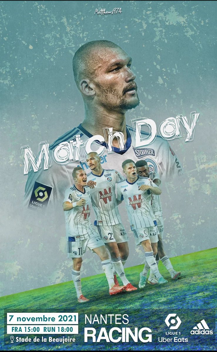 MatthewsWaro's tweet photo. ⚽️Match Day Ludovic Ajorque
@FCNantes Vs @RCSA
#FCNRCSA
@Ligue1UberEats
🏟️ Stade de la Beaujoire
⏰FRA 15:00 ⏰ RUN 18:00
#Ajorque #Team974 #foot974
#Ajorque #RCSA #Ligue1UberEats
#générationRacing #allezRacing #tousRacing #Strasbourg #Racing #Nantes #gfx #FCN https://t.co/QXGYXa9Lnm