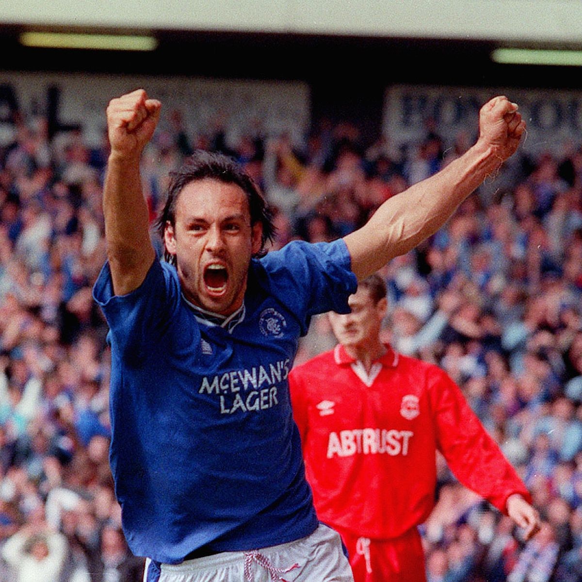 Happy 60th birthday to <a href="/RangersFC/">Rangers Football Club</a> Legend <a href="/MarkHateley10/">Mark Hateley</a> 
What a player and servant for our football club 💙💙💙