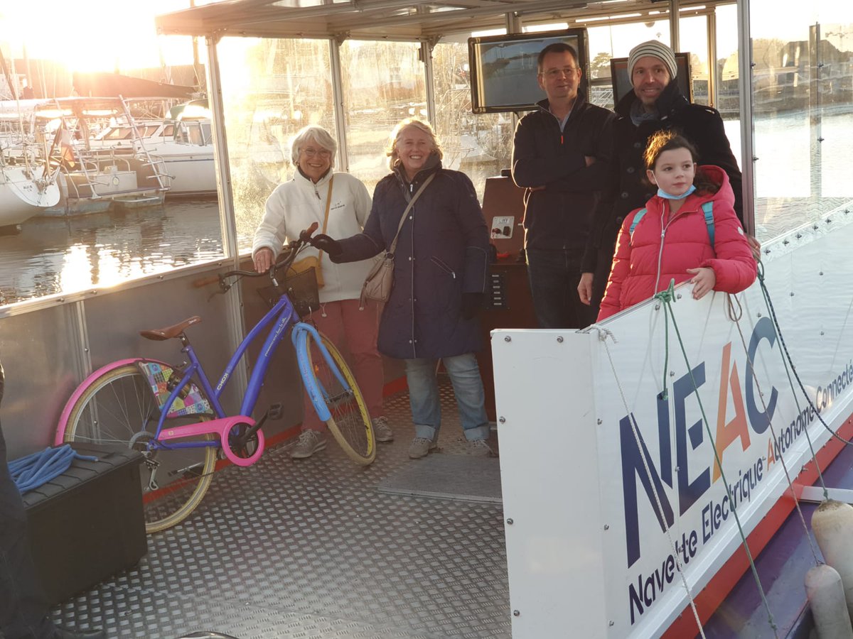 neac_industry's tweet photo. Merci au Forum du Développement durable urbain &amp; littoral organisé par @OuistrehamRB @BailRomain ayant permis de présenter la plate-forme d'expérimentation NEAC #Navette #Electrique #Autonome #Connectée #NavetteAutonomeFluviale #innovation #Caenlamer https://t.co/nkOuk3ezRm