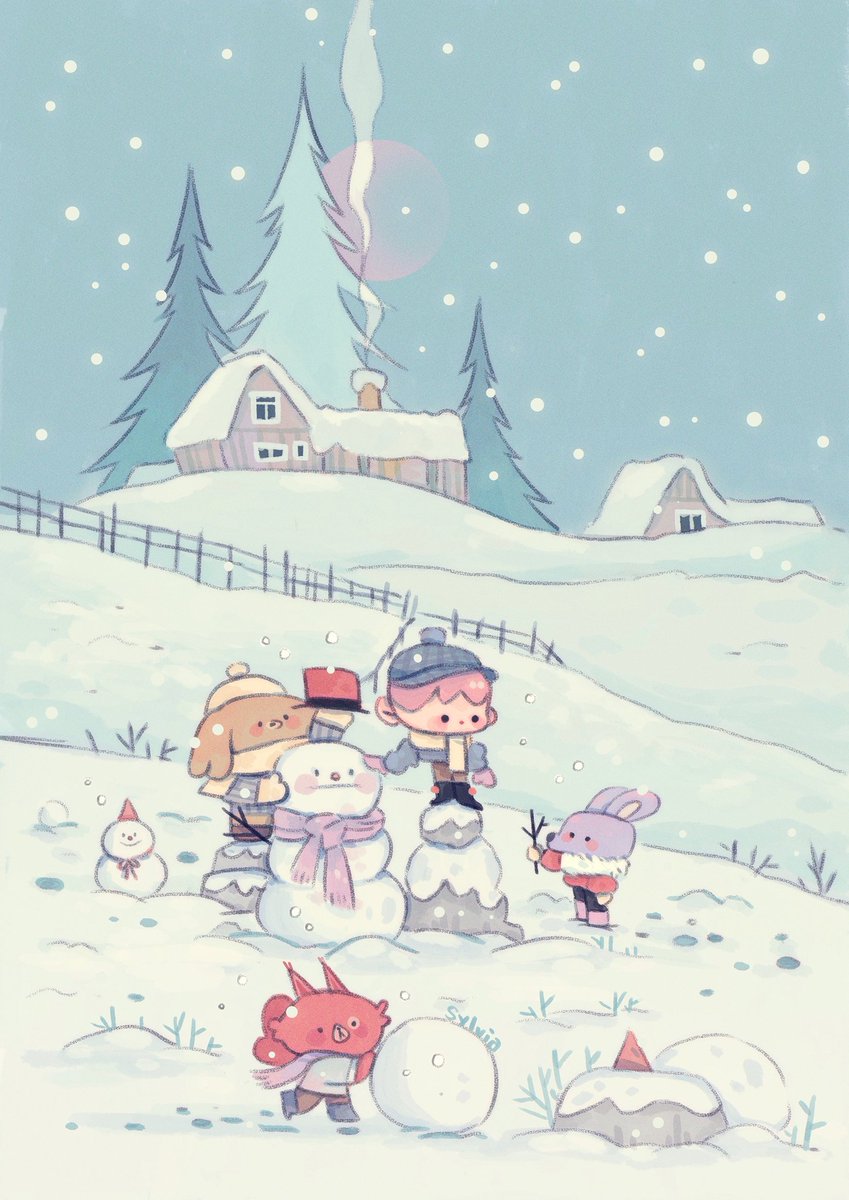 sylviahan213's tweet photo. Snow❄️ https://t.co/qKinWqOc1u