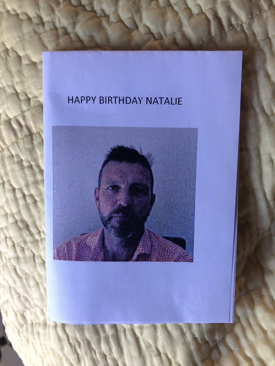 PBardsley's tweet photo. @Sharpeyofficial place holder card has raised a lot of laughs but if you pulled it out the bag be cherry on the cake #checkyour #memmo #nataliesbirthday #morocco https://t.co/CQcbgIhQCz