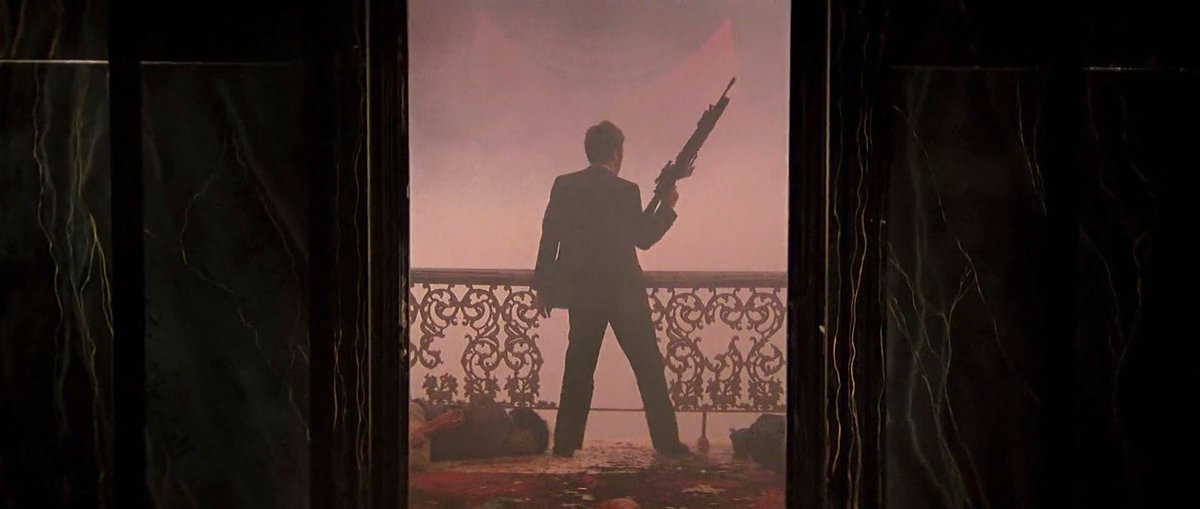 OnePerfectShot's tweet photo. SCARFACE (1983)

Cinematography by John A. Alonzo
Directed by Brian De Palma
Explore more shots in our database: https://t.co/r4wvBG6m1l https://t.co/Au7UlsF4PE