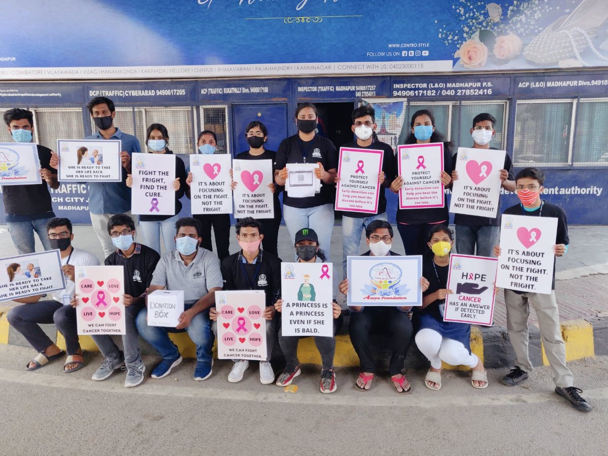 cureisincare's tweet photo. "Life is not measured by the number of breaths we take, but by the moments that take our breath away." !!
Sundays for future event by Aasya Hyderabad on the day of National Cancer awareness Day!
#Sundaysforfuture
#CancerAwarenessDay
Regards:
#AasyaHyderabad https://t.co/y5Qm4JfYe4