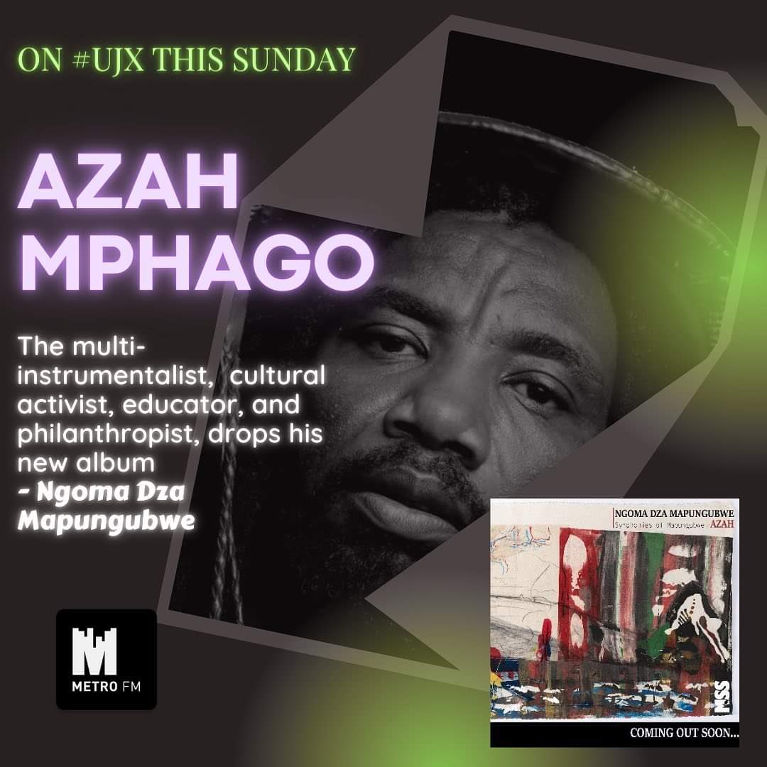 AZAHBRAND's tweet photo. Later on ra ba tsena wa di jaja, Catch me on metro fm with Nothemba Madumo as we talk alk things Ngoma dza Mapungubwe be sure not to miss it!!! Ga di baje!!!
#NgomadzaMapungubwe #azah #sechabasarantsho https://t.co/IBvrFGjufR
