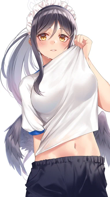 #いいおなかの日 
堕天使メイドちゃん! 