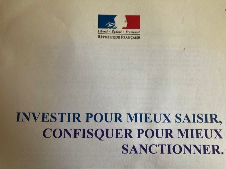 lepolesidf's tweet photo. Nous avons même été auditionnés pour cela  !  @EmmanuelMacron @NadiaHAI78 @AGRASC_gouv https://t.co/Va4TbHUoYE