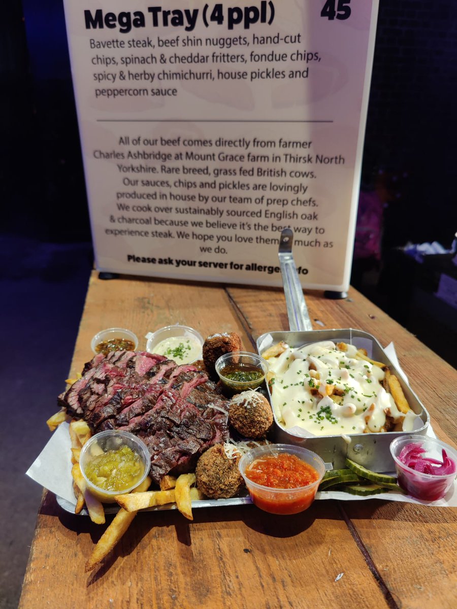 Newsflash! 💥We have landed ourselves in Wandsworth and the mega trays are back!

For those of you who appreciate a movie and steak night out - we've got you covered.👊

Huge thank you to <a href="/BackyardCinemas/">Backyard Cinemas</a>  for having us ❤️