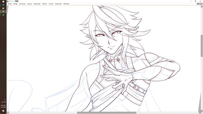i guess this makes corrin the first lord i'll draw (in full color/render) lol

//commissions 