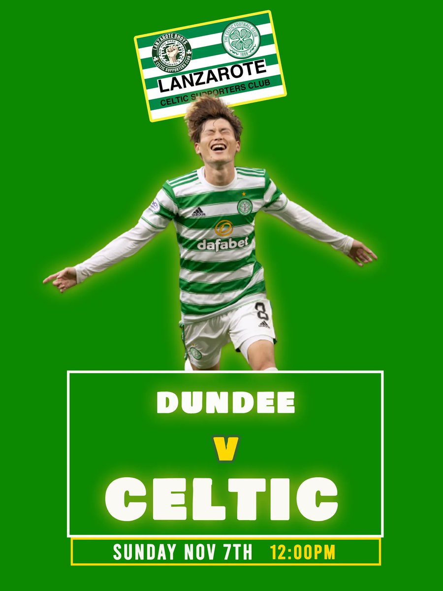 LanzaroteCSC's tweet photo. When I see the Celtic I go out of my head, join us for the game at The Auld Triangle Matagorda ☘ https://t.co/zbs5yGOBuK