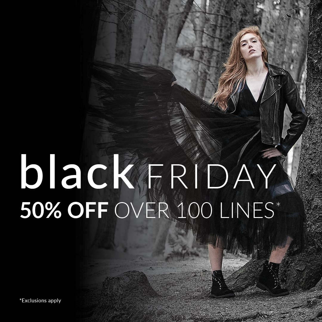 BrattsNantwich's tweet photo. 👠 #BlackFriday has come early!! 👟
#MODAinPelle is offering an amazing 50% off a wide range of footwear, and we're confident that this will be one of the best offers on the high street!
Don't miss out on incredible offers in our #Nantwich store. https://t.co/6iYpznKVMw