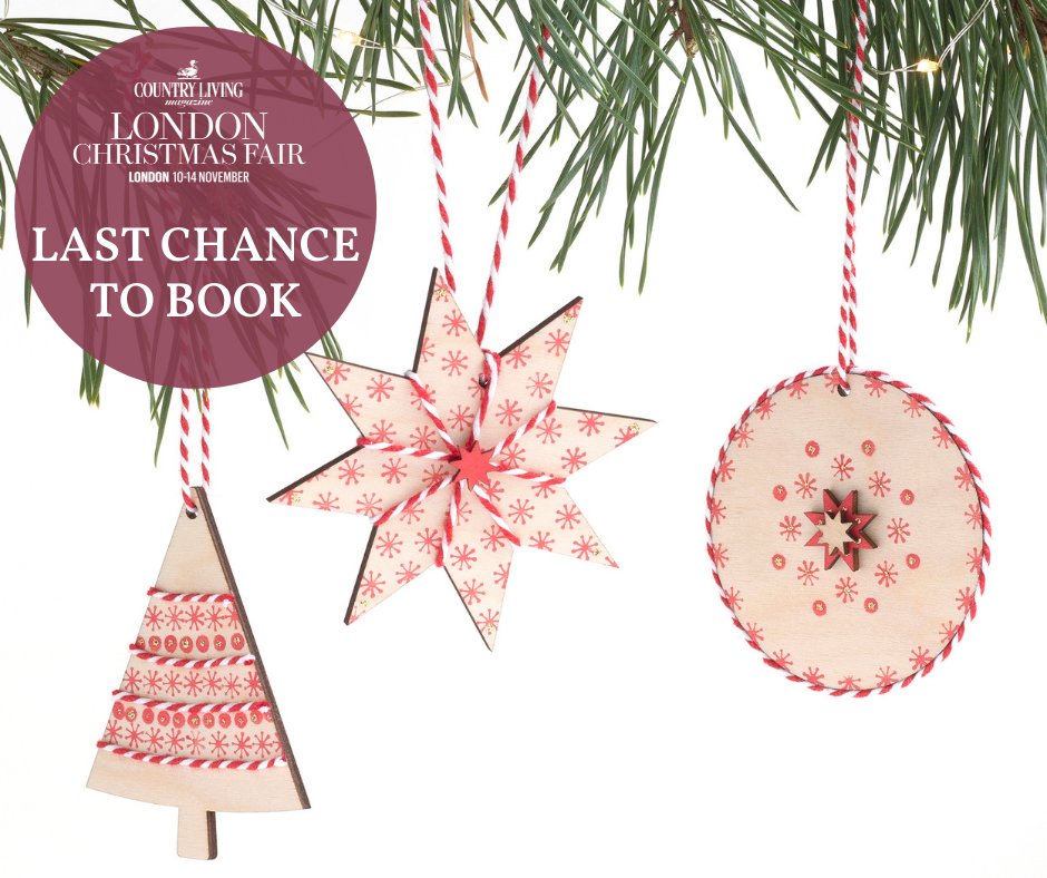 Country Living Christmas Fairs tweet media