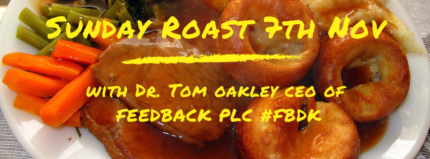 FBKmed's tweet photo. Listen to Feedback CEO @DrTomOakley on the Sunday Roast podcast today talking about our future growth and development #FDBK #podcast #digitalhealthcare #diagnostics #Bleepa @BleepaMe https://t.co/4JXmBX0Epq https://t.co/iKP0ijP9oX