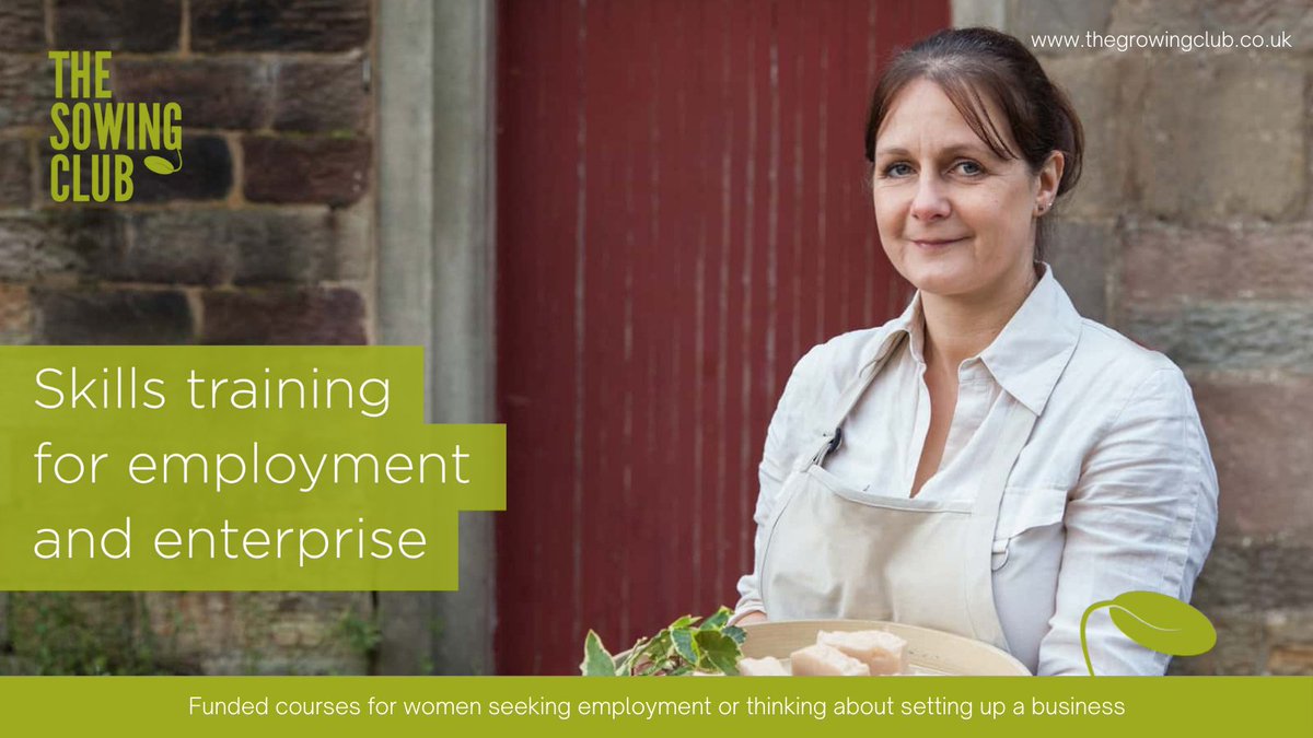 Our fully-funded, 6-session The Sowing Club starts Wed 12 Jan '21 online. For women who fit any category ⬇️:

🟢 low-paid work
🟢 living on benefits
🟢 long-term health issues
🟢 lone parent
🟢 carer
🟢 leaving domestic violence
🟢 redundancy

Sign up ➡️ eventbrite.co.uk/e/sowing-club-…