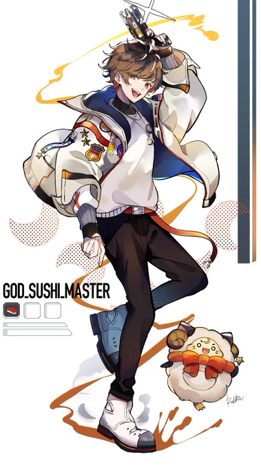 すします!!🍣🍣🍣
#天月イラスト部 