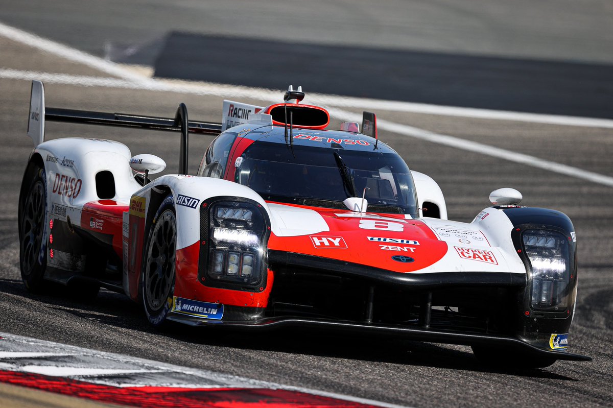 Shifting perspectives. World Rally Championship legend Sebastien Ogier wasted no time finding his rhythm in the WEC Rookie Test driving the GR010 HYBRID Hypercar at Bahrain.

#GoHyper #ToyotaGAZOORacing #RookieTest